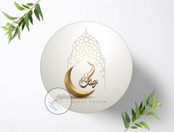 Ramadan Tortenaufleger Ø 20cm, 1370z